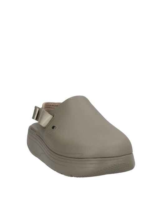 Suicoke Gray Mules & Clogs