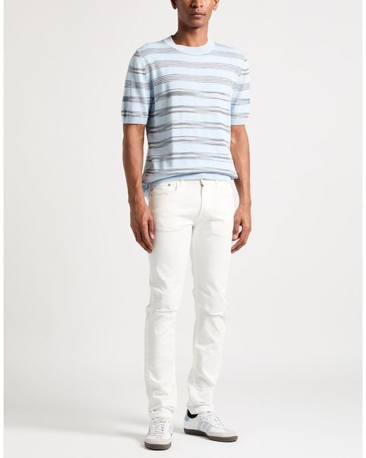 CYCLE White Jeans Cotton, Elastomultiester, Elastane for men
