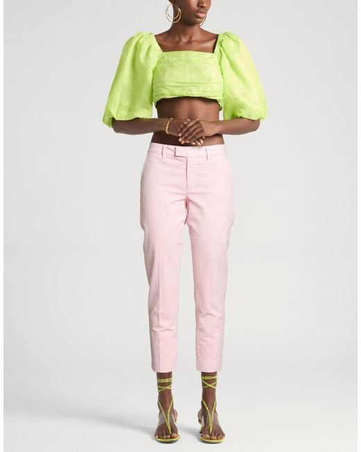 RE_HASH Pink Pants Cotton, Elastane