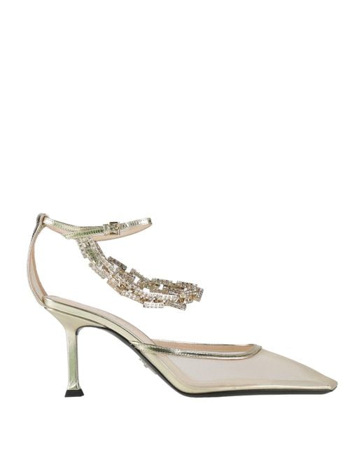 Cesare Paciotti White Pumps