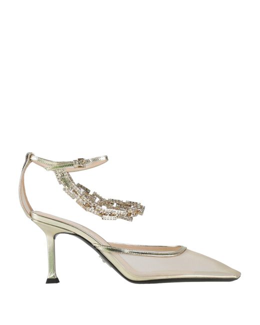 Cesare Paciotti White Pumps