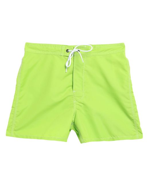 Sundek Green Beach Shorts And Pants
