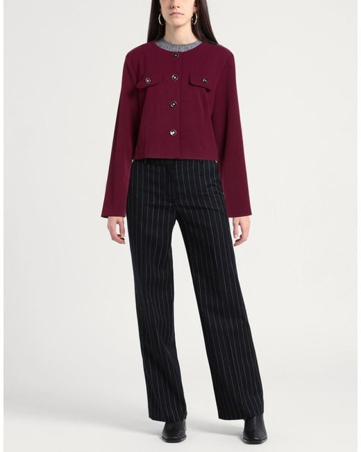 FRANK LYMAN Red Jacket Polyester, Elastane