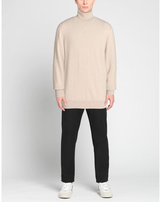 Alpha Studio Natural Turtleneck for men