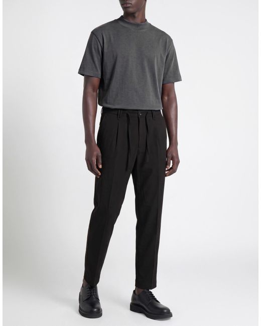 Officina 36 Black Trouser for men
