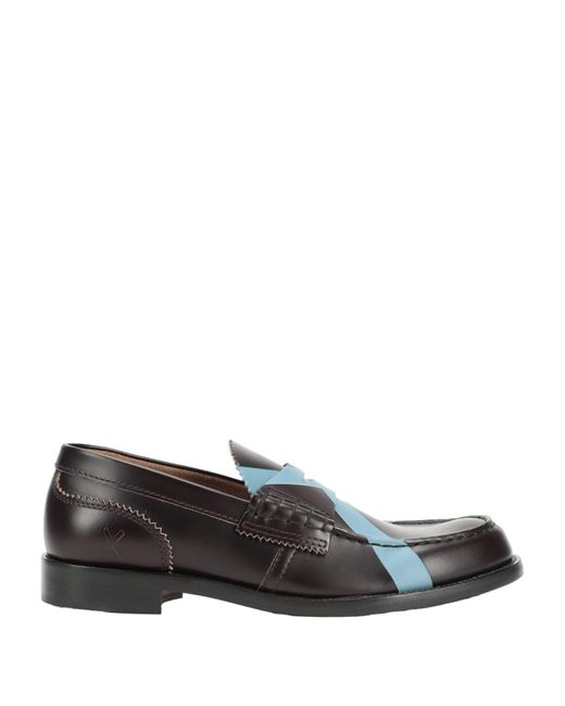 COLLEGE Gray Loafers Leather for men