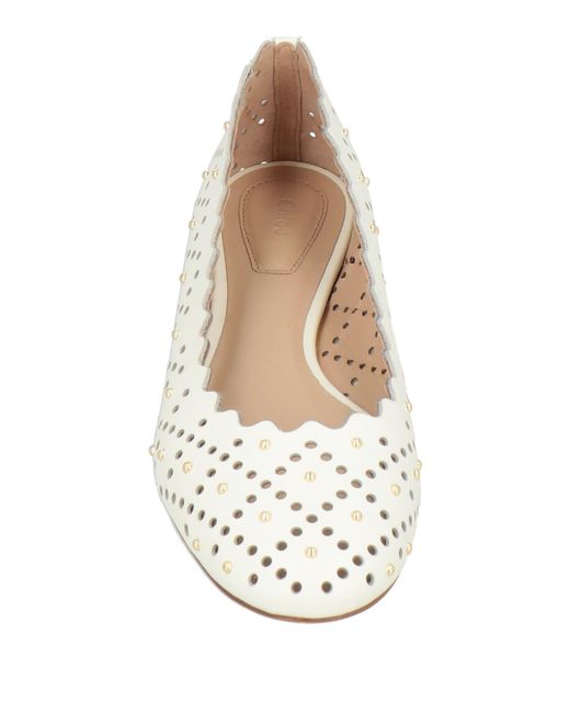 Chloé Natural Ballet Flats