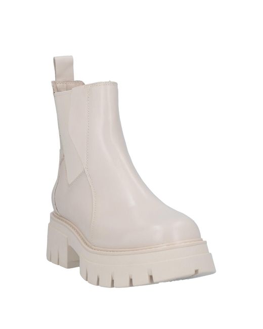 Ash Natural Ankle Boots