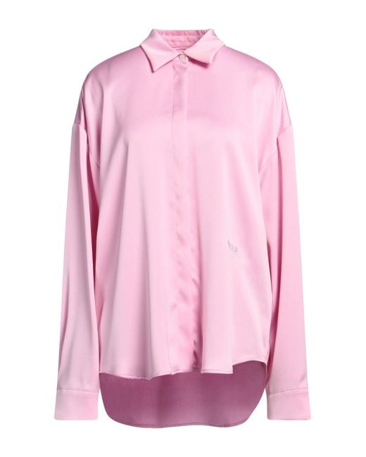 Camisa MSGM de color Pink