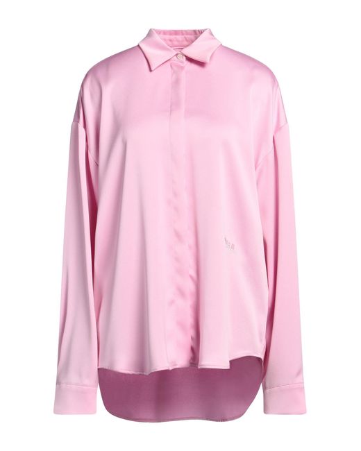 Camicia di MSGM in Pink