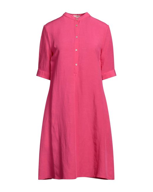 Camicettasnob Pink Midi Dress
