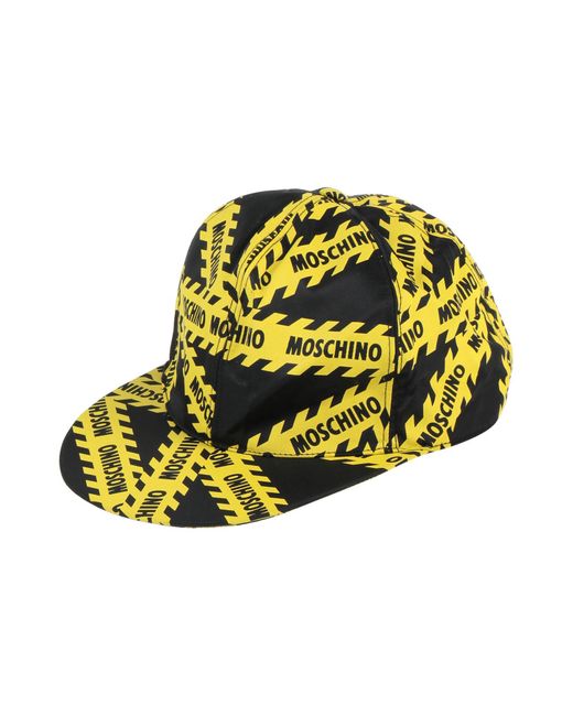 Moschino Synthetic Hat in Yellow for 