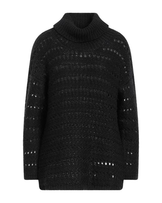 Col roulé Alpha Studio en coloris Black