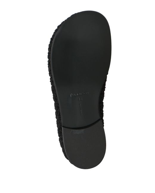 J.W. Anderson Black Loafers Cotton for men