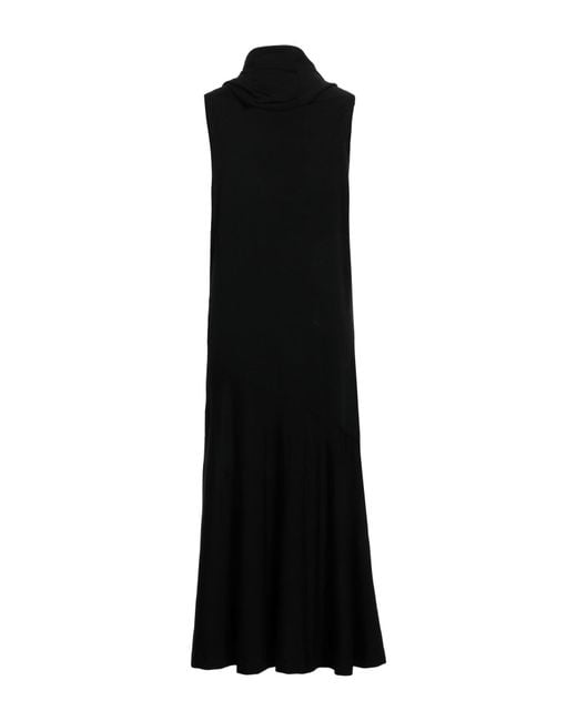 Jil Sander Black Midi Dress