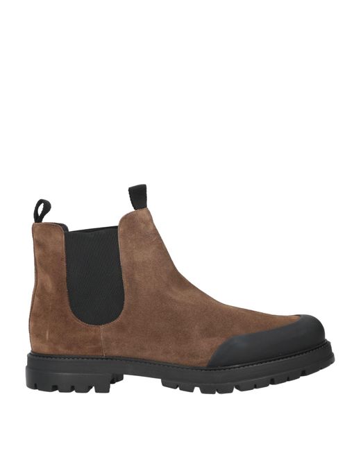 Peuterey Brown Ankle Boots for men