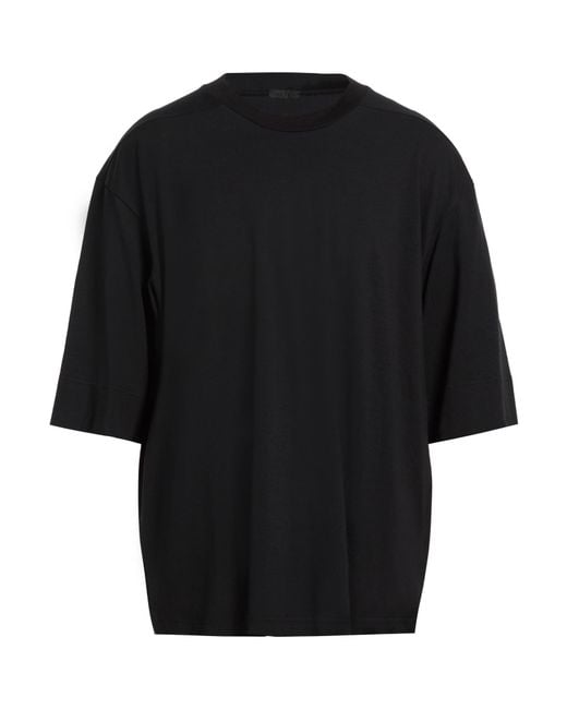 Fear Of God Black T-Shirt Cotton, Elastane, Silk for men
