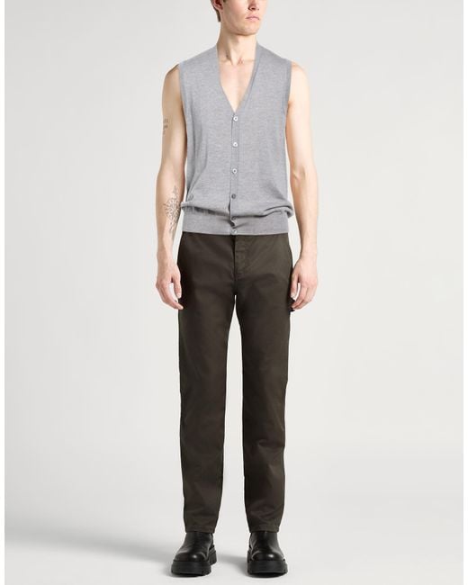 Canali Gray Cardigan for men