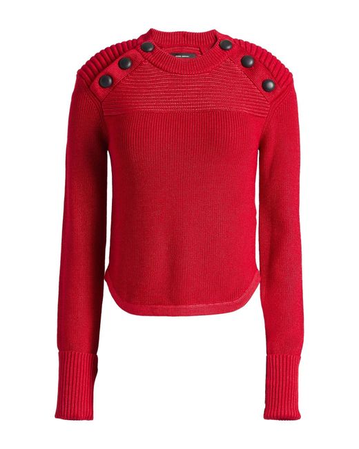 Isabel Marant Sweater in Red | Lyst