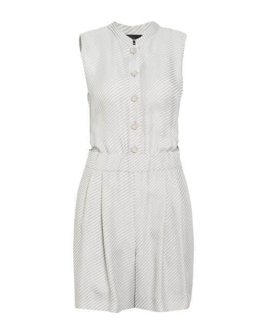 Emporio Armani White Playsuit