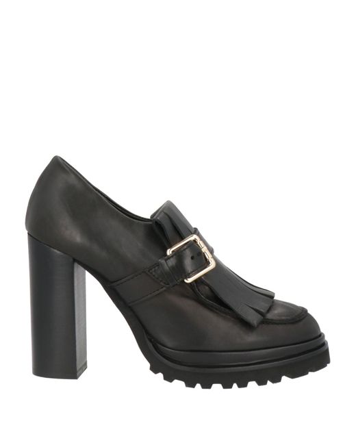 Elvio Zanon Black Loafer