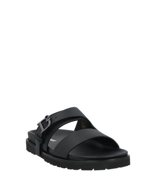 DSquared² Black Sandals for men