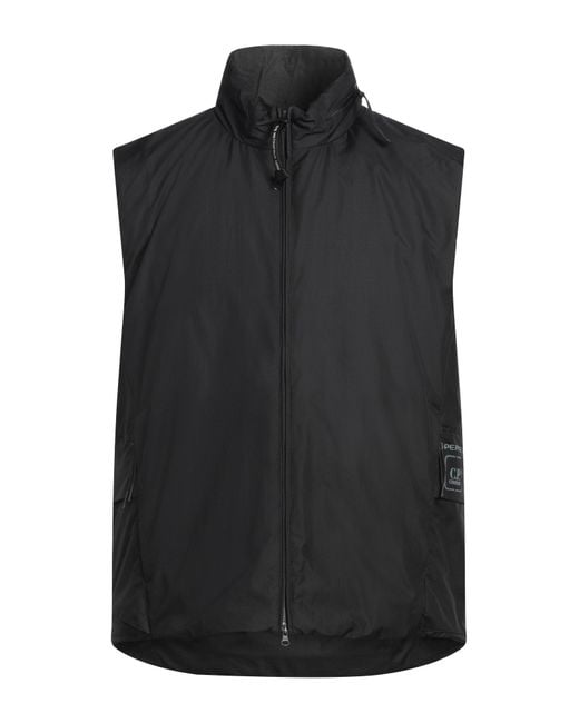 C P Company Black Gilet for men