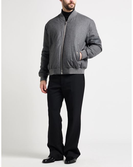 Thom Browne Gray Puffer Polyamide, Cashmere for men
