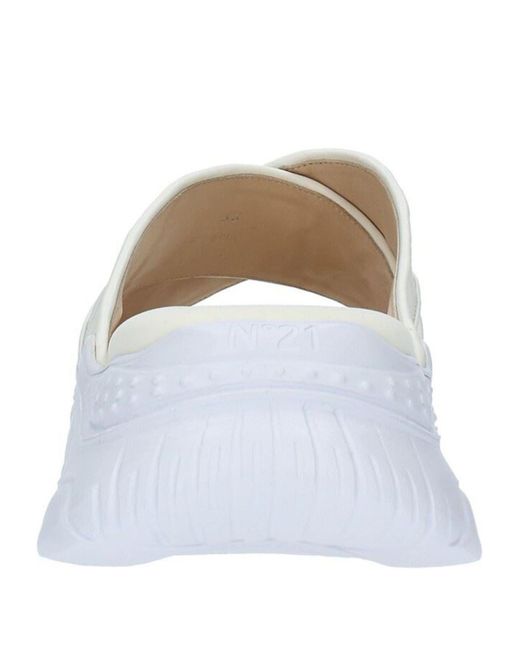 Sandales N°21 en coloris White