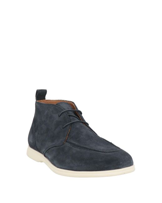 Geox Blue Ankle Boots for men