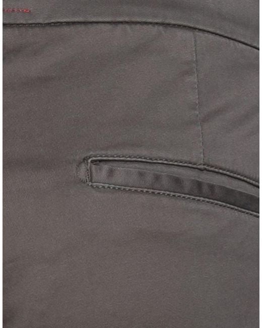 Peuterey Gray Pants Cotton, Elastane for men