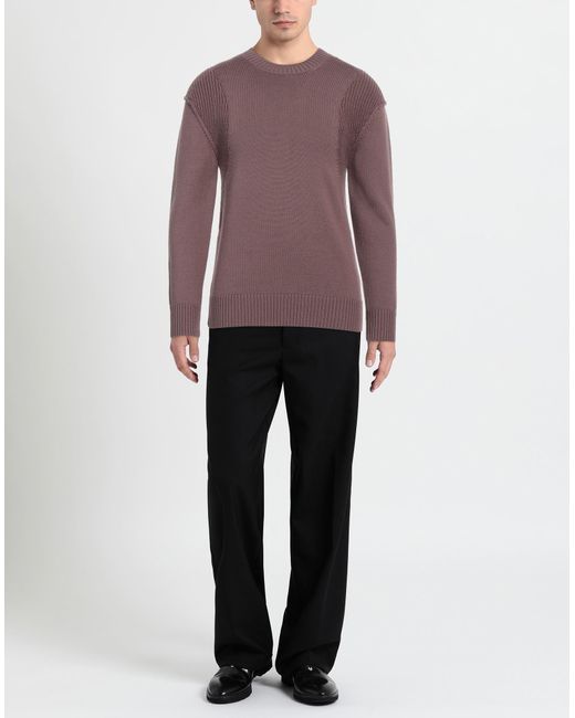 Paolo Pecora Purple Sweater for men