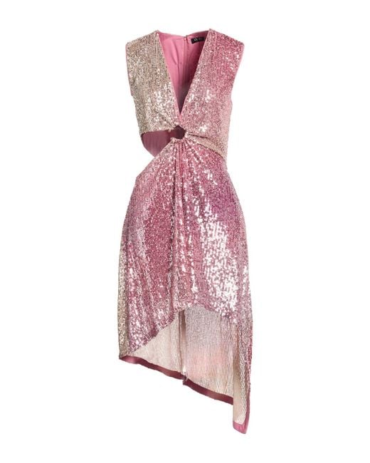 Liu Jo Pink Midi Dress