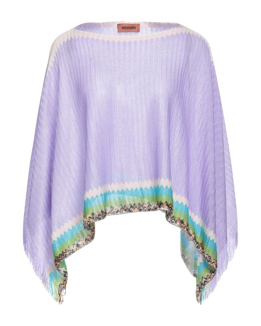 Missoni Purple Capes & Ponchos