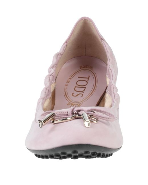 Tod's Pink Ballet Flats