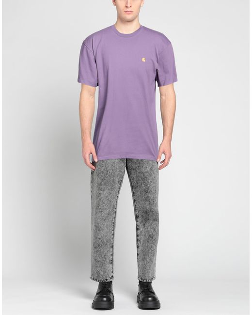 Carhartt Purple T-shirt for men