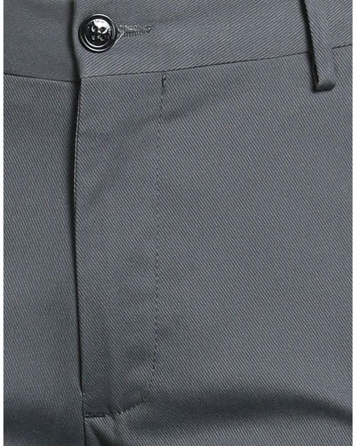 Liu Jo Gray Pants Cotton, Elastane for men