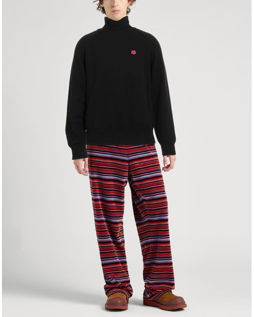 KENZO Black Turtleneck Wool for men
