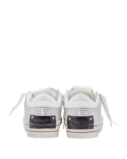 Crime London White Sneakers