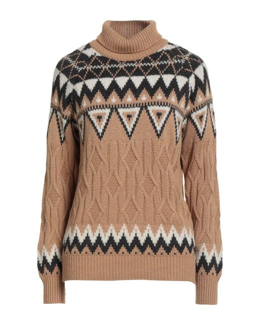 Eleventy Natural Turtleneck