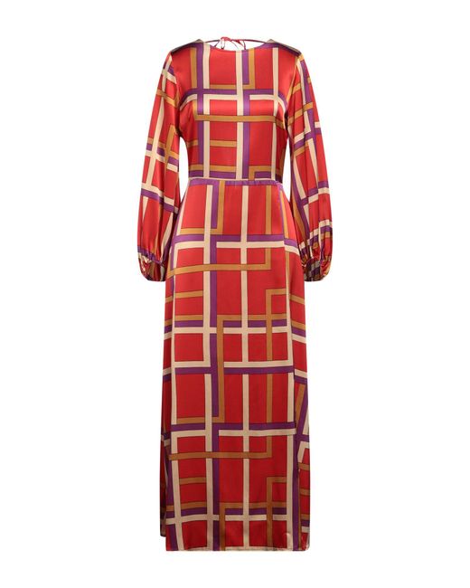 Momoní Red Maxi Dress
