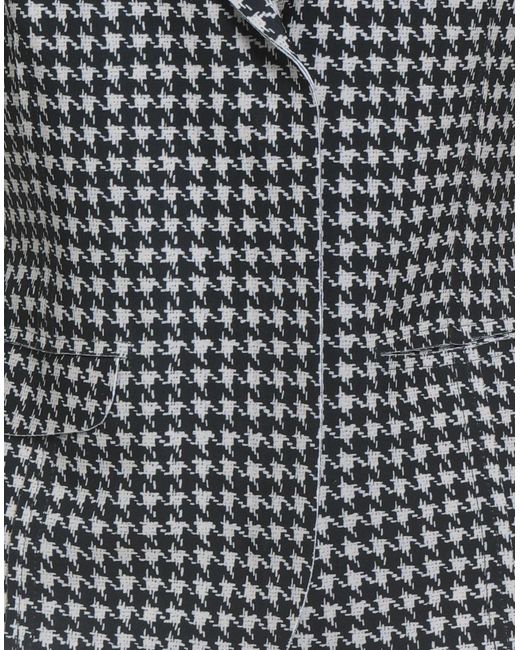 Norma Kamali Gray Tailored Vest Polyester, Elastane