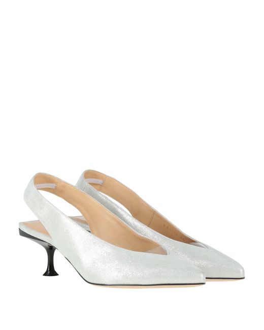 Sergio Rossi White Pumps