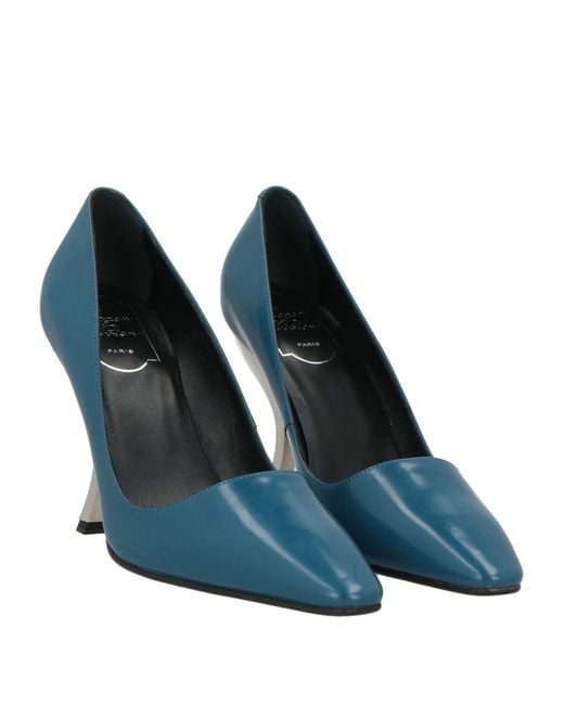 Roger Vivier Blue Pumps