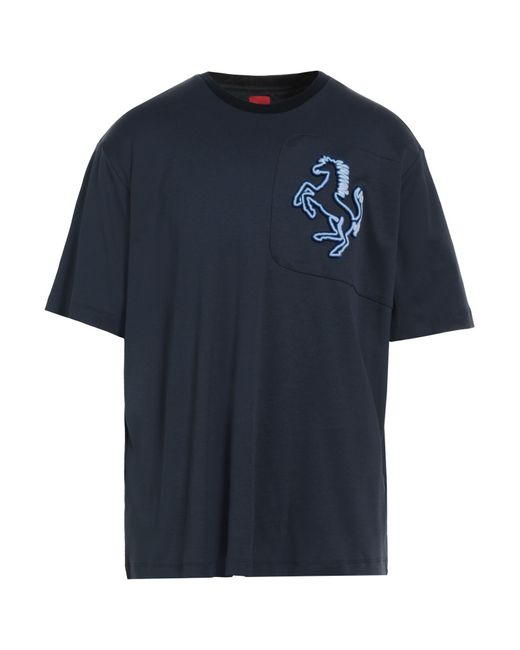 T-shirt di Ferrari in Blue da Uomo