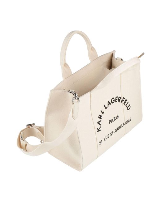 Karl Lagerfeld Natural Handbag