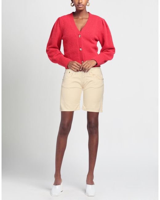 Please Natural Denim Shorts