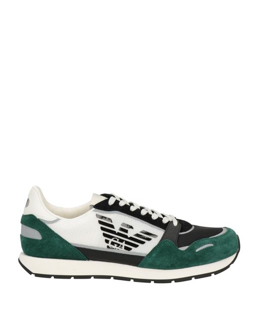 Sneakers Emporio Armani de hombre de color Green