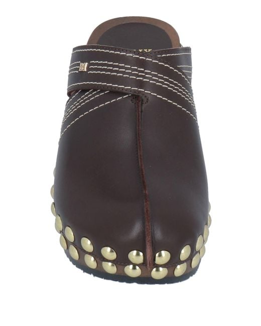 Bally Brown Mules & Clogs