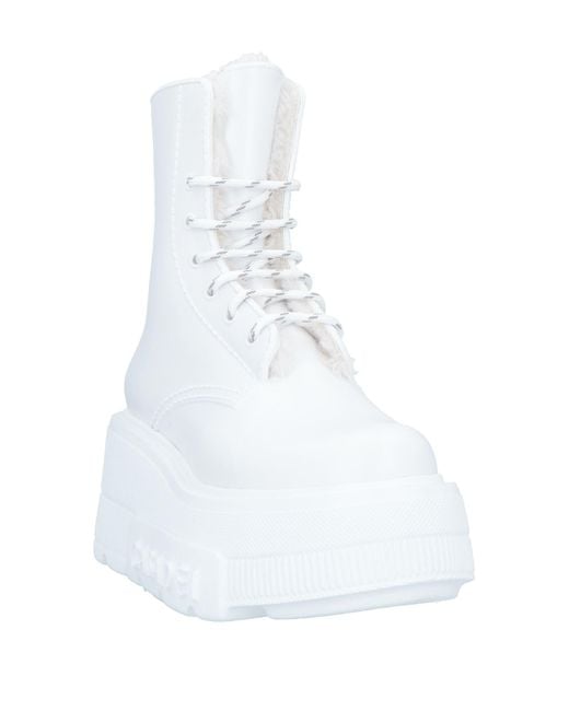 Bottines Casadei en coloris White